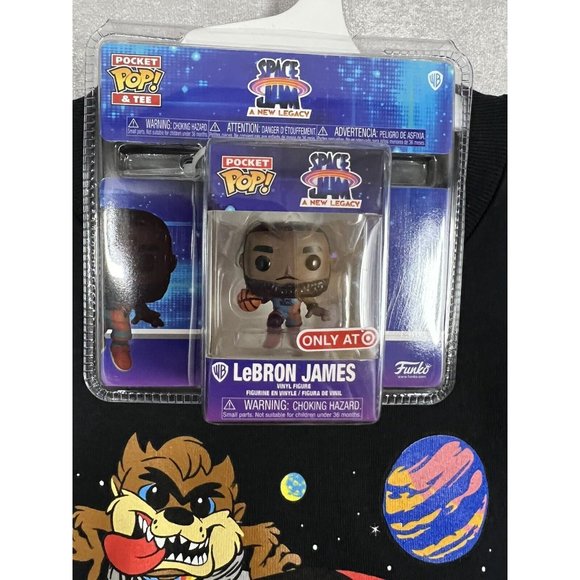 Funko Pocket Pop! Space Jam A New Legacy Lebron James XS Tee Target Exclusive - Picture 12 of 12